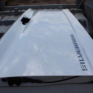 2020-2024 Chevrolet Silverado 4500 3500 Tailgate White OEM - Factory Take-Off
