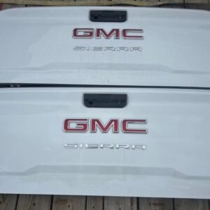 2020-2024 GMC Sierra 4500 3500 Tailgate White OEM - Factory Take-Off