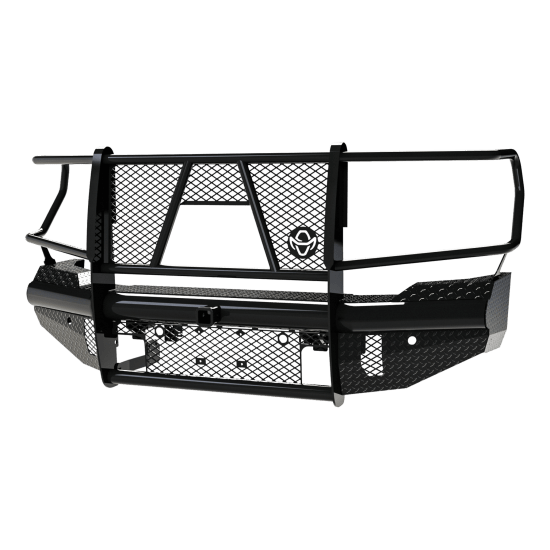 Ranch Hand Legend Front Bumper with Grille Guard and Camera Cutout - GMC Sierra 2500 HD, 3500 HD