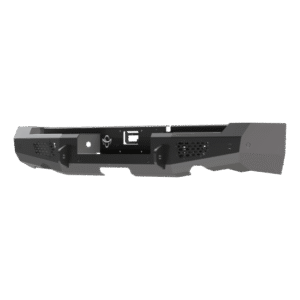 Ranch Hand Midnight Rear Bumper - Ram 1500 with Rear Exhaust