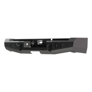 Ranch Hand Midnight Rear Bumper - Ram 1500 with Side Exhaust