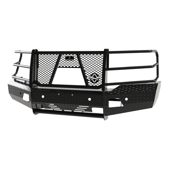 Ranch Hand Summit Front Bumper with Grille Guard and Camera Cutout - Chevrolet Silverado 1500 Ranch Hand Summit Front Bumper with Grille Guard and Camera Cutout - Chevrolet Silverado 1500