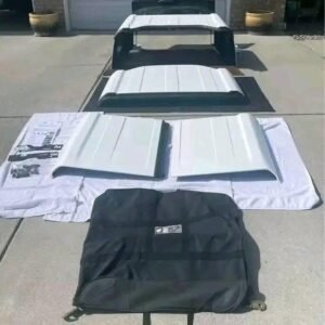Anderson Composites Ford Bronco Hardtop with Retro White Grille and Storage Bag