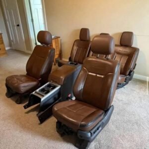 Ford Super Duty Platinum Pecan Interior, Steel Body