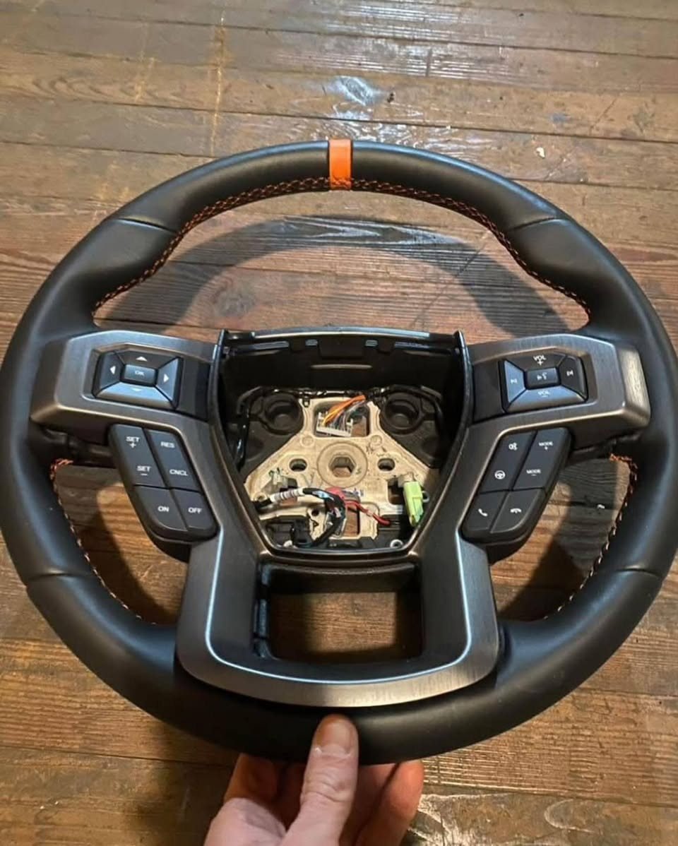 2015-2018 Ford Raptor Steering Wheel photo 2 2015-2018 Ford Raptor Steering Wheel