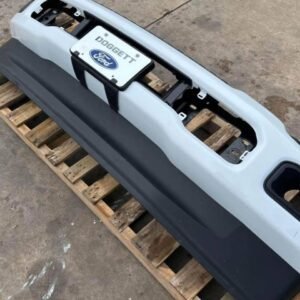 2023 Ford F-250 F-350 Factory Front Bumper in Oxford White with Fog Light Slots