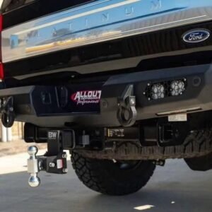 Road Armor Front and Rear Bumper Set Off a 2022 Ford F-250