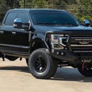 Road Armor Front and Rear Bumper Set Off a 2022 Ford F-250
