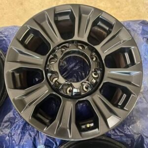 18 inch Ford Tremor Wheels Off a 2022 F-250 with Caps and Lug Nuts