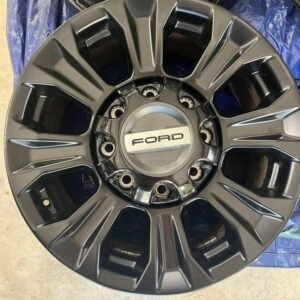 18 inch Ford Tremor Wheels Off a 2022 F-250 with Caps and Lug Nuts