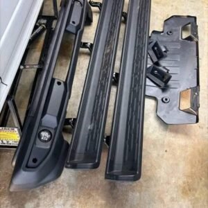 2025 Ford Bronco Front Bumper with OEM LED Fog Lights, Skid Plate and Side Steps