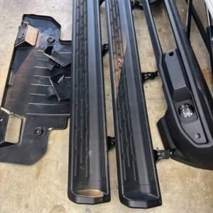 2025 Ford Bronco Front Bumper with OEM LED Fog Lights, Skid Plate and Side Steps