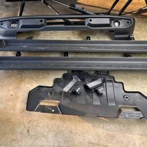 2025 Ford Bronco Front Bumper with OEM LED Fog Lights, Skid Plate and Side Steps