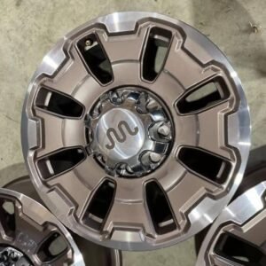 2024 Ford F-250 King Ranch Factory 20 inch Alloy Wheels, Set of Four with Center Caps
