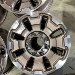 2024 Ford F-250 King Ranch Factory 20 inch Alloy Wheels, Set of Four with Center Caps