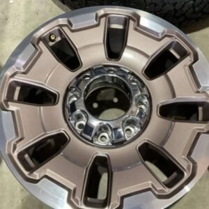 2024 Ford F-250 King Ranch Factory 20 inch Alloy Wheels, Set of Four with Center Caps