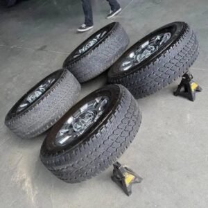 2025 Ford F-350 King Ranch 20 inch OEM Wheels with Bridgestone Dueler A/T 275/65R20 Tires