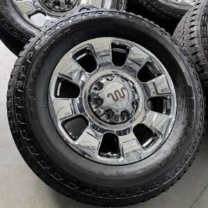2025 Ford F-350 King Ranch 20 inch OEM Wheels with Bridgestone Dueler A/T 275/65R20 Tires