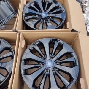 20 inch Ford F-150 Sport Lariat OEM Black Wheels, Set of Four Rims Only
