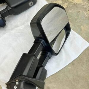 Ford F-150 OEM Mirrors, BLIS, Power Fold, Power Extend, Heated, Auto Dim, Painted Leadfoot Grey