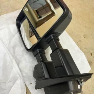 Ford F-150 OEM Mirrors, BLIS, Power Fold, Power Extend, Heated, Auto Dim, Painted Leadfoot Grey