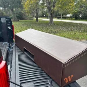 Ford F-150 King Ranch Custom Sub Box with Audiopipe 10 inch Quad Stack Subwoofers