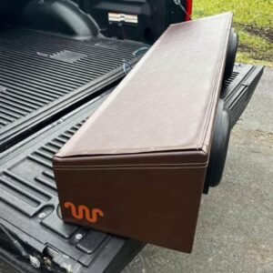 Ford F-150 King Ranch Custom Sub Box with Audiopipe 10 inch Quad Stack Subwoofers