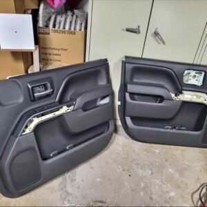 2014–2019 Chevy Silverado & GMC Sierra 1500 Premium Factory OEM Front Row Inside Door Fabr