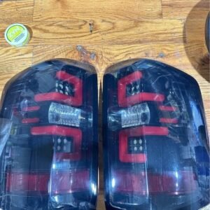 2014–2018 Chevy Silverado 1500 RECON® Smoke OLED Tail Light Assemblies