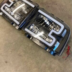 2005-2007 Ford Super Duty F-250/F-350/F-450/F-550 Premium Full-LED Projector Headlight Ass