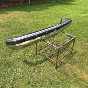 1988-1998 Chevrolet C/K 1500/2500/3500 Premium Factory-Style Bright Chrome Front Bumper Fa