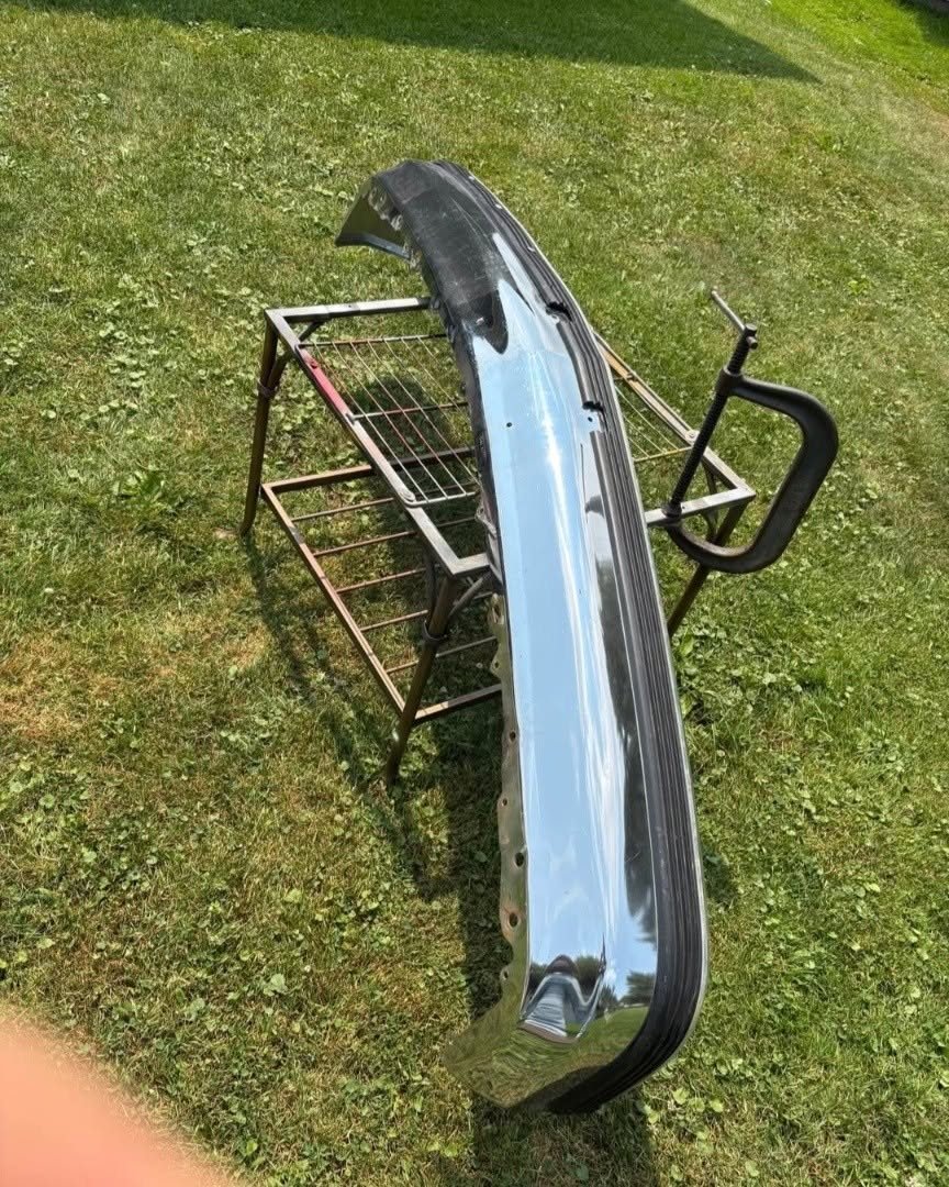 1988–1998 Chevrolet C/K 1500/2500/3500 Premium Factory-Style Bright Chrome Front Bumper Fa photo 3 1988-1998 Chevrolet C/K 1500/2500/3500 Premium Factory-Style Bright Chrome Front Bumper Fa