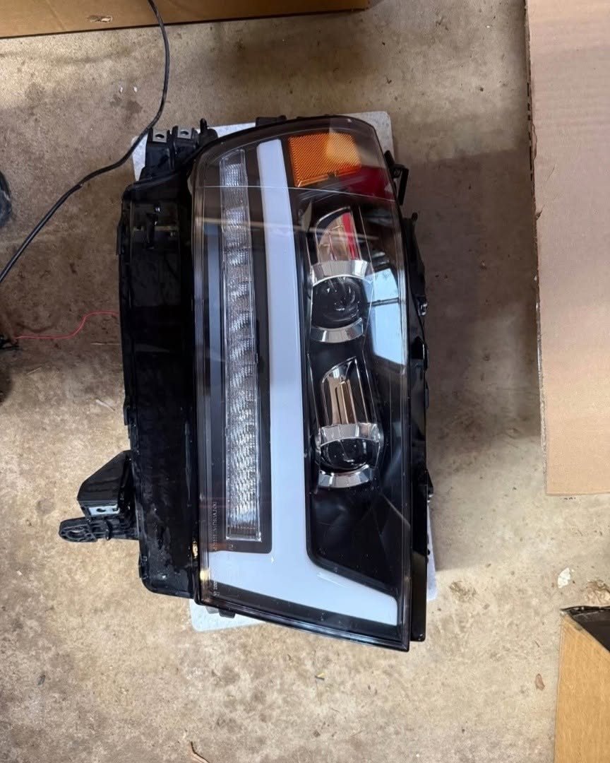 2019–2024+ Ram 1500 AlphaRex® LUXX-Series Black/Smoked Full-LED Projector Headlight Assemb photo 2 2019–2024+ Ram 1500 AlphaRex® LUXX-Series Black/Smoked Full-LED Projector Headlight Assemb