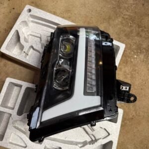 2019–2024+ Ram 1500 AlphaRex® LUXX-Series Black/Smoked Full-LED Projector Headlight Assemb
