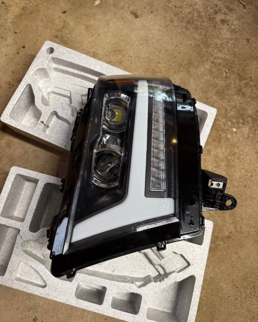2019–2024+ Ram 1500 AlphaRex® LUXX-Series Black/Smoked Full-LED Projector Headlight Assemb photo 3 2019–2024+ Ram 1500 AlphaRex® LUXX-Series Black/Smoked Full-LED Projector Headlight Assemb