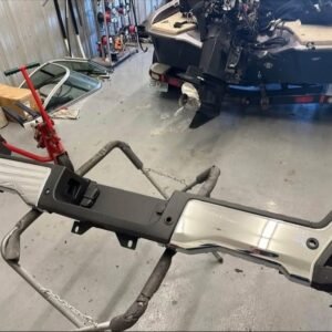 2023–2026+ Ford Super Duty F-250/F-350/F-450 Premium Factory OEM Chrome Rear Step Bumper A