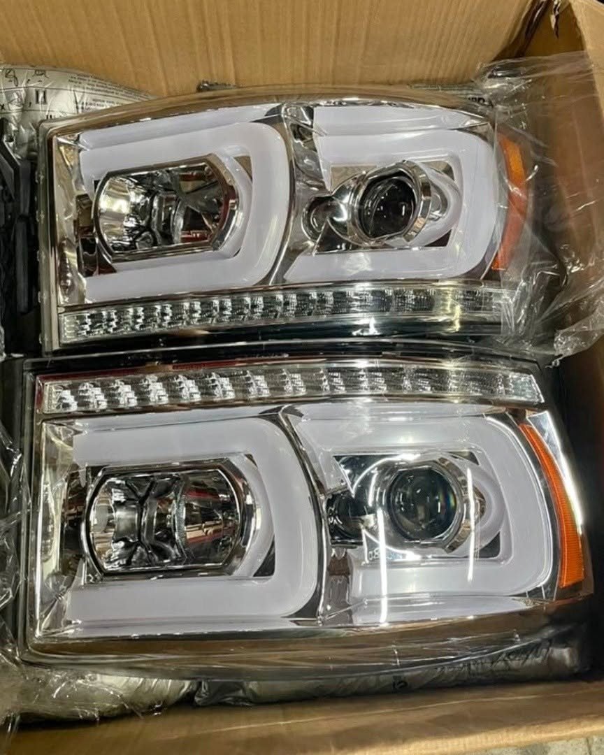 2006–2008 Ram 1500 & 2006–2009 Ram 2500/3500 HD Performance Projector Headlight Assemblies photo 1 2006-2008 Ram 1500 & 2006-2009 Ram 2500/3500 HD Performance Projector Headlight Assemblies