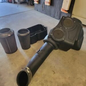 S&B Power Premium Cold Air Intake & Spelab Heavy-Duty Upper Radiator Hose Package