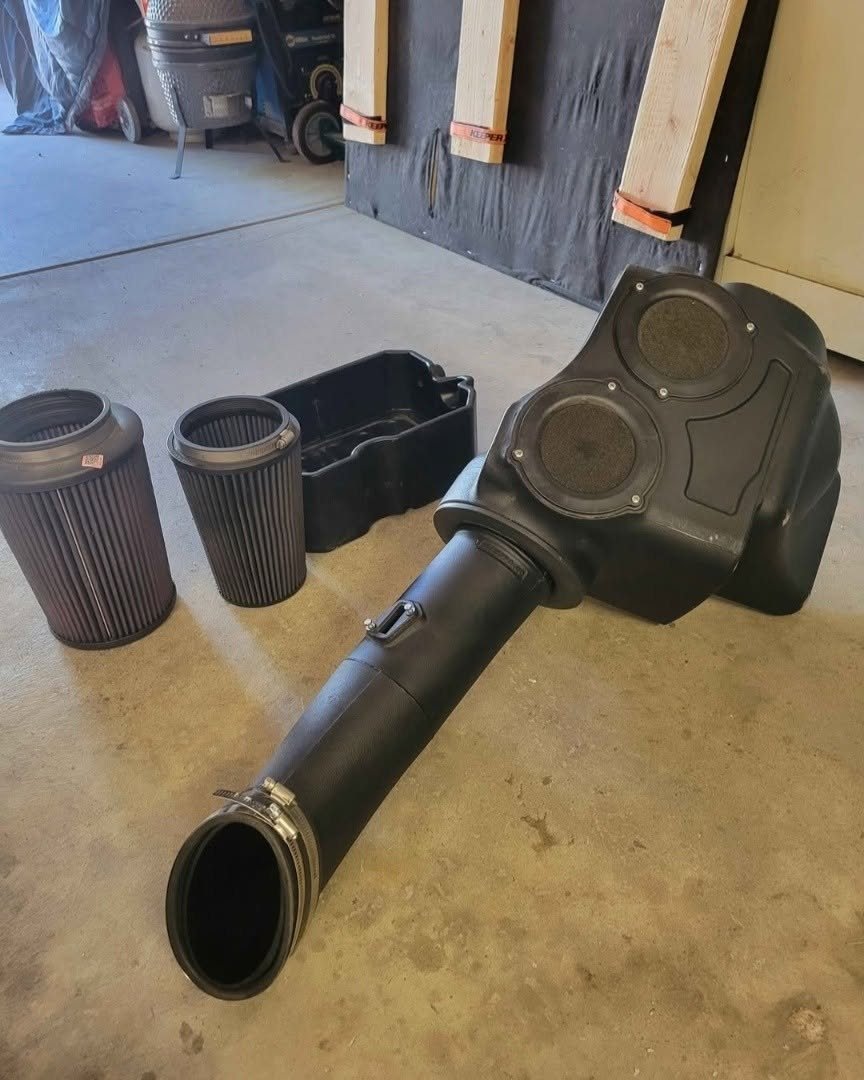 S&B Power Premium Cold Air Intake & Spelab Heavy-Duty Upper Radiator Hose Package photo 1 S&B Power Premium Cold Air Intake & Spelab Heavy-Duty Upper Radiator Hose Package