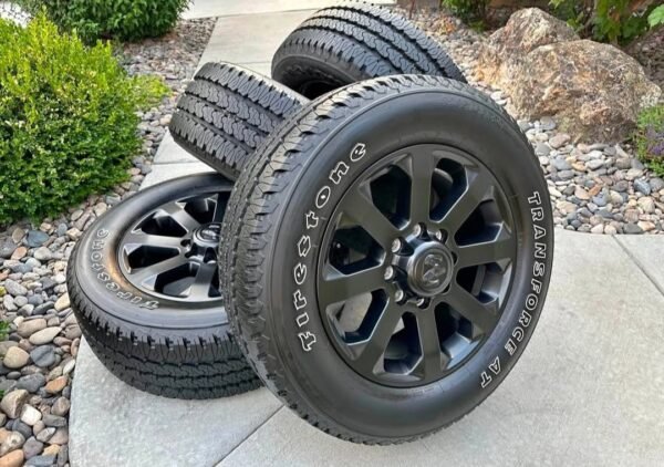 2019–2027 Ram 2500 Laramie Edition 20” Polished Wheels & Firestone Transforce All-Terrain
