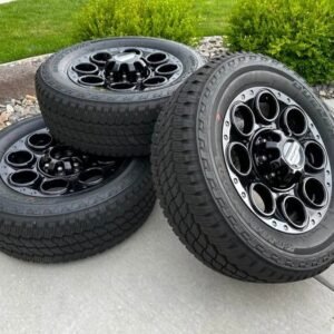 2024–2027 Ford F-350 Super Duty 20” Premium Lariat Ultimate Wheels & Bridgestone Dueler Al