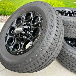 2024–2027 Ford F-350 Super Duty 20” Premium Lariat Ultimate Wheels & Bridgestone Dueler Al