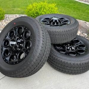 2024–2027 Ford F-350 Super Duty 20” Premium Lariat Ultimate Wheels & Bridgestone Dueler Al