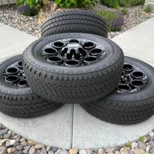 2024–2027 Ford F-350 Super Duty 20” Premium Lariat Ultimate Wheels & Bridgestone Dueler Al