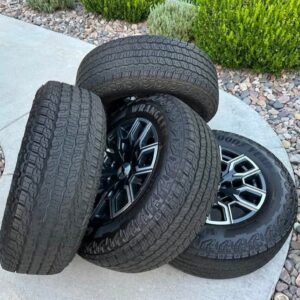 2023–2027 Chevy Colorado Z71 18” Machined Aluminum Wheels & Goodyear Territory A/T 265/65R