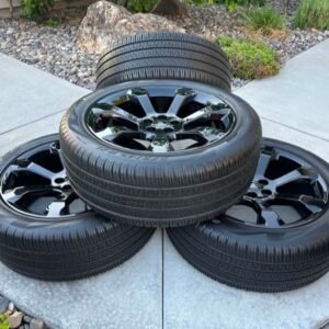 2024–2027 Ford Explorer ST 21” Gloss Black Wheels & Pirelli Scorpion Zero A/S 275/45R21 Ti