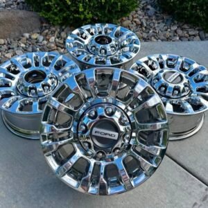 2017–2026+ Ford F-250 Super Duty Premium 18” Factory Chrome Wheels