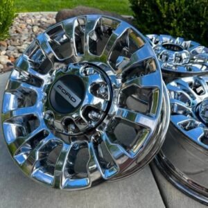 2017–2026+ Ford F-250 Super Duty Premium 18” Factory Chrome Wheels