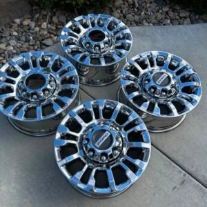 2017–2026+ Ford F-250 Super Duty Premium 18” Factory Chrome Wheels