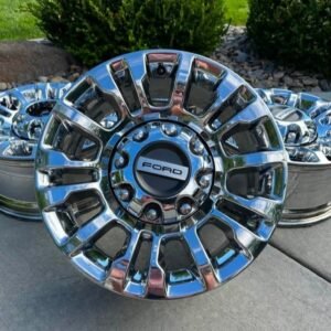 2017–2026+ Ford F-250 Super Duty Premium 18” Factory Chrome Wheels
